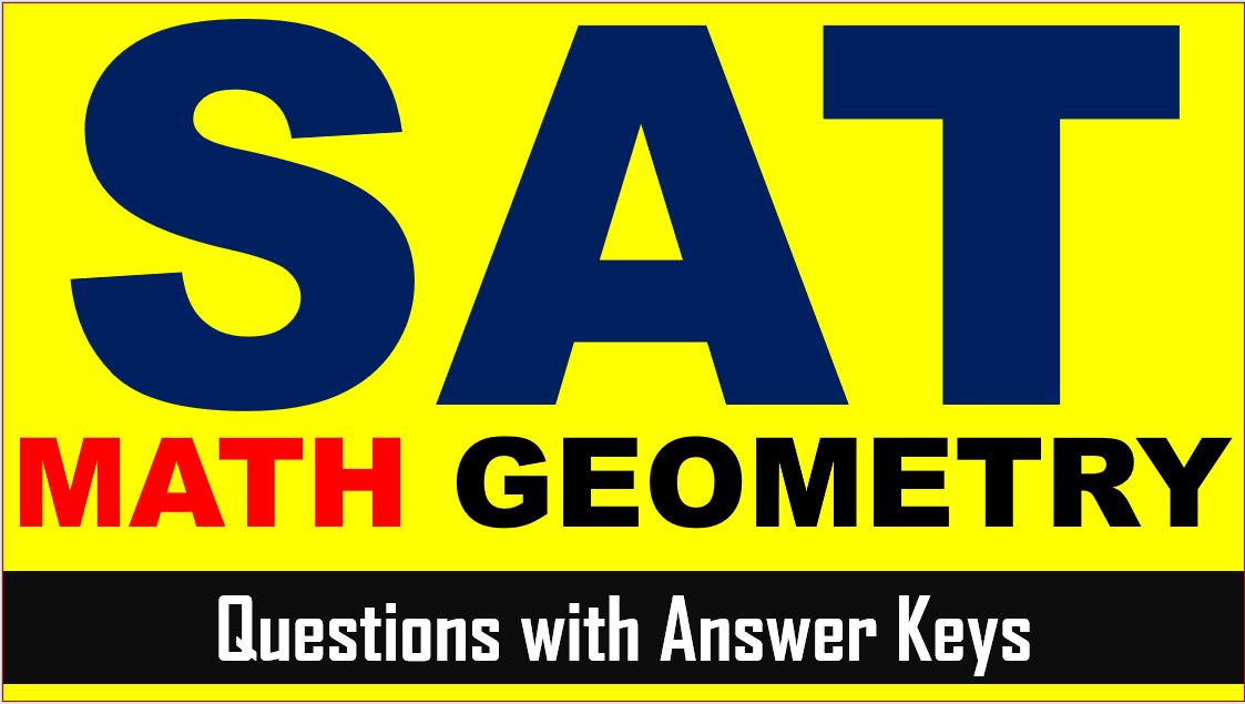 SAT Geometry Practice Questions with Answer Keys SAT Math Online Courses AMBiPi